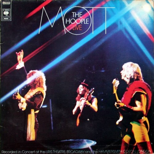 Mott The Hoople - 1974 Live - LP  - 50 kr.